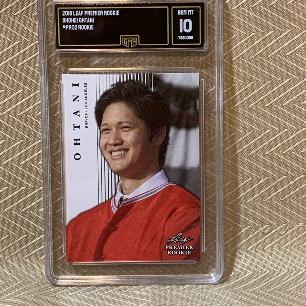 Shohi Ohtani Premier Rookie #PR-02 Baseball